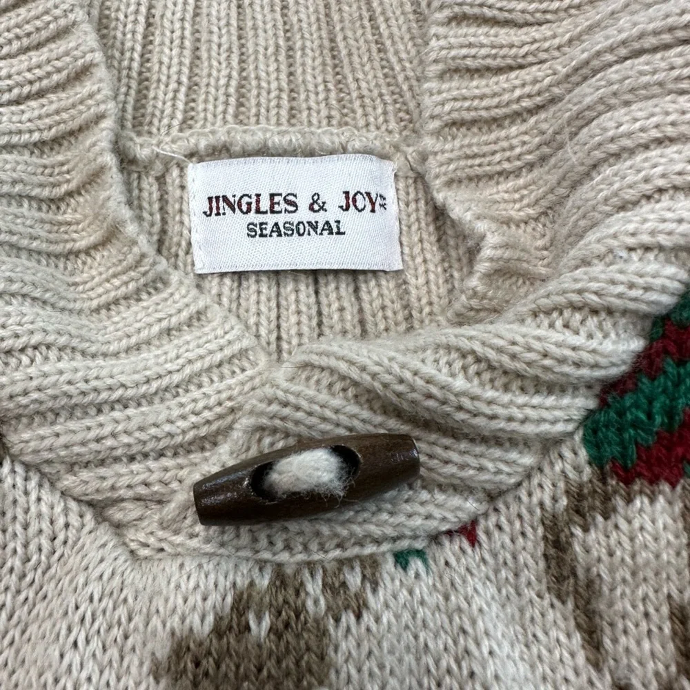Jingles‎ & Joy Small Dog Reindeer Holiday Christmas Sweater